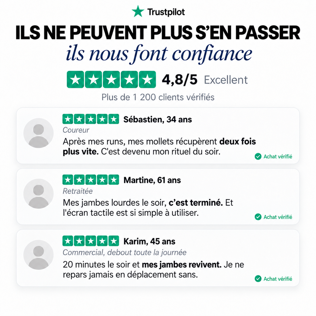 BOTTES DE PRESSOTHÉRAPIE PRO - Récupération Musculaire & Jambes Légères