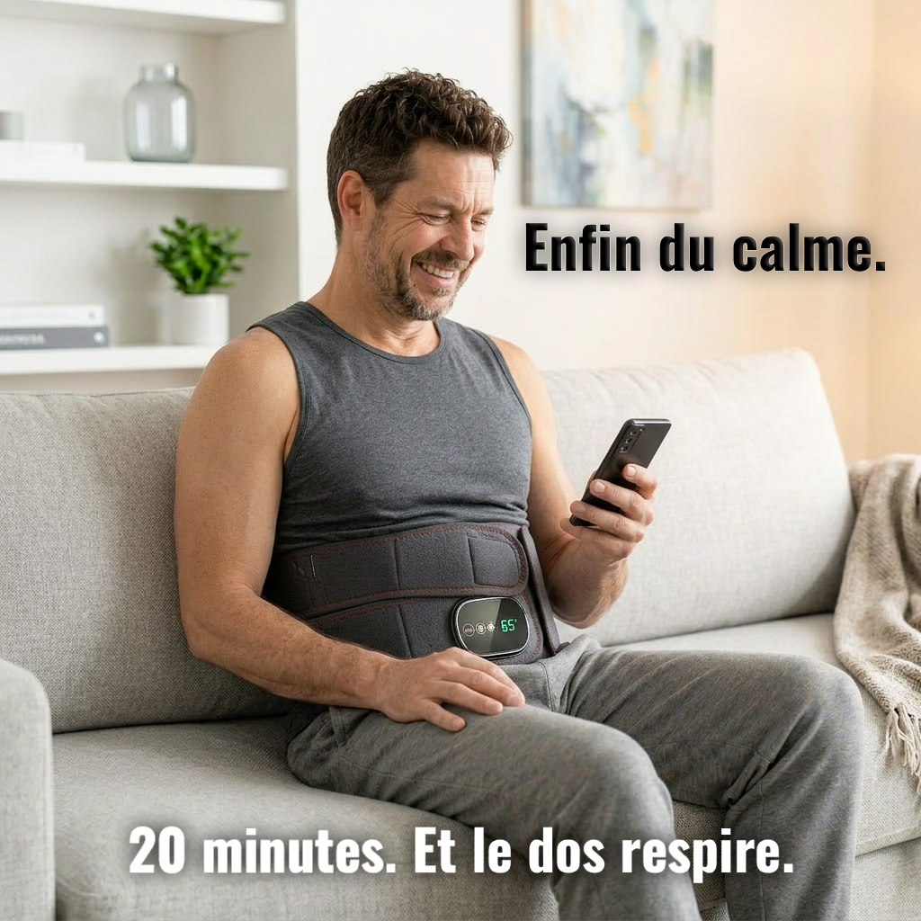 CEINTURE LOMBAIRE MASSANTE PRO