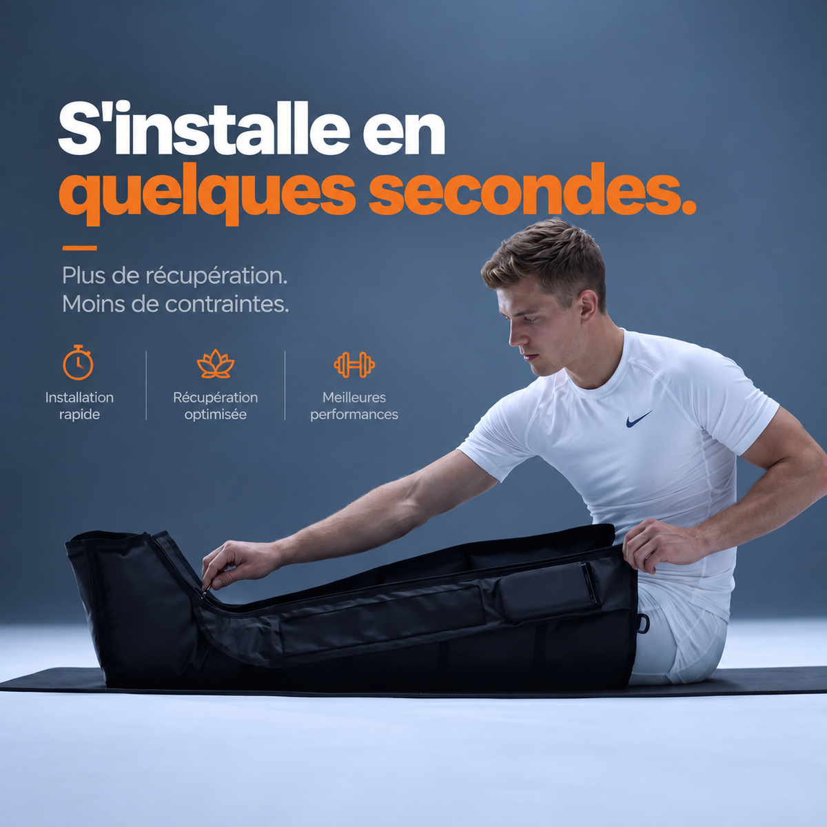 BOTTES DE PRESSOTHÉRAPIE PRO - Récupération Musculaire & Jambes Légères