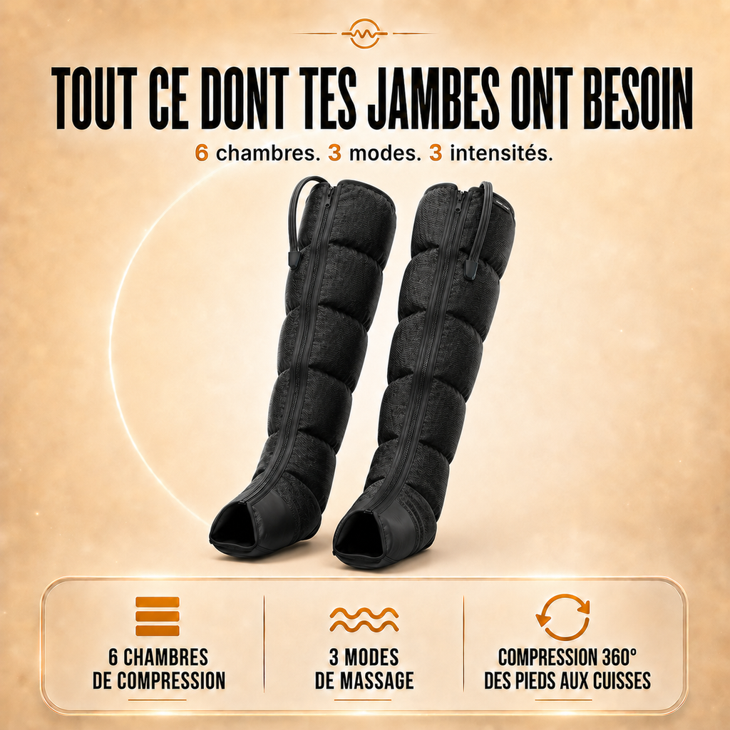 BOTTES DE PRESSOTHÉRAPIE PRO - Récupération & Circulation