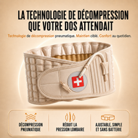 CEINTURE LOMBAIRE DÉCOMPRESSION ULTRA